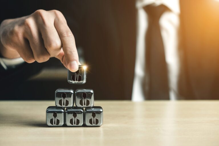 human resources and people networking concept